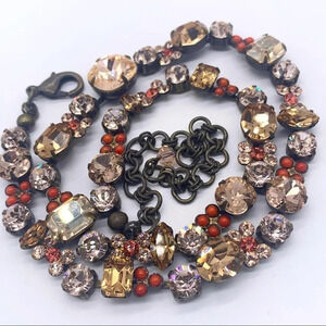 Sorrelli Peach Crystal Necklace